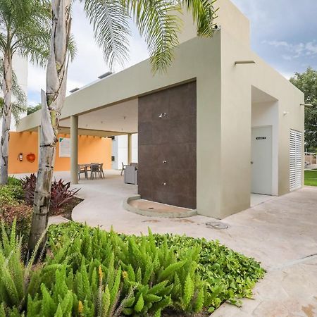 Departamento Lirios Residencial Para 5 Alberca Cancún Buitenkant foto
